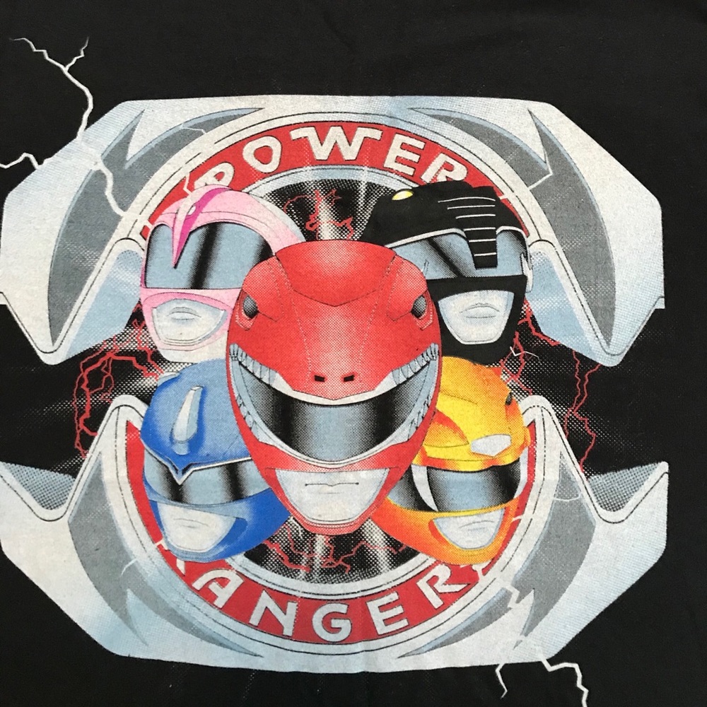 AWESOME POWER RANGERS T-SHIRT